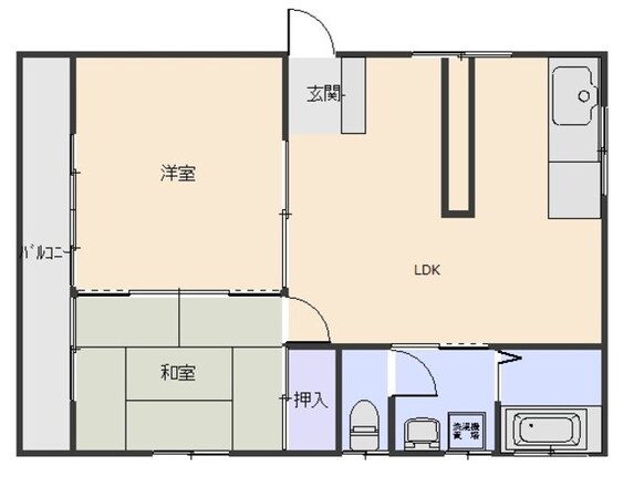 関ハウスの物件間取画像